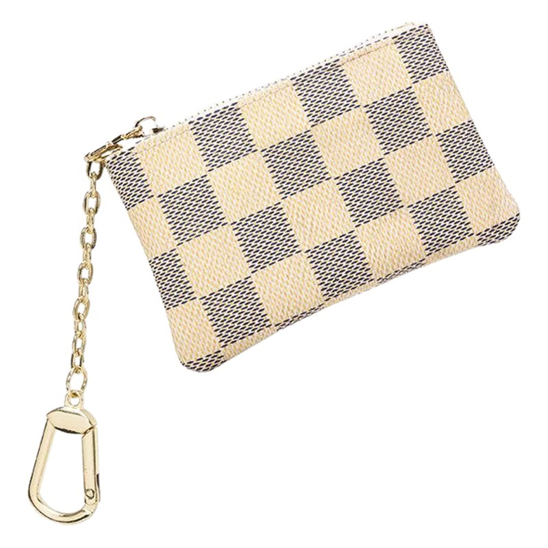 Foreign Trade 2025 European and American Classic Fashion Printed Clutch Bag Versatile Card Coin Purse Women's Mini Zipper Small Bag