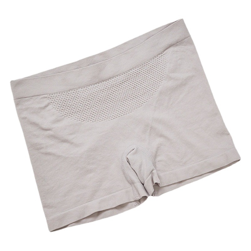 Cross-border Foreign Trade Honeycomb Seamless Belly Pants Safety Pants Japanese Girls High Waist 3D Hip Shaping Panties