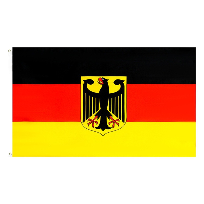 German National Emblem flag Germany National Emblem flag polyester flag 3 * 5ft spot