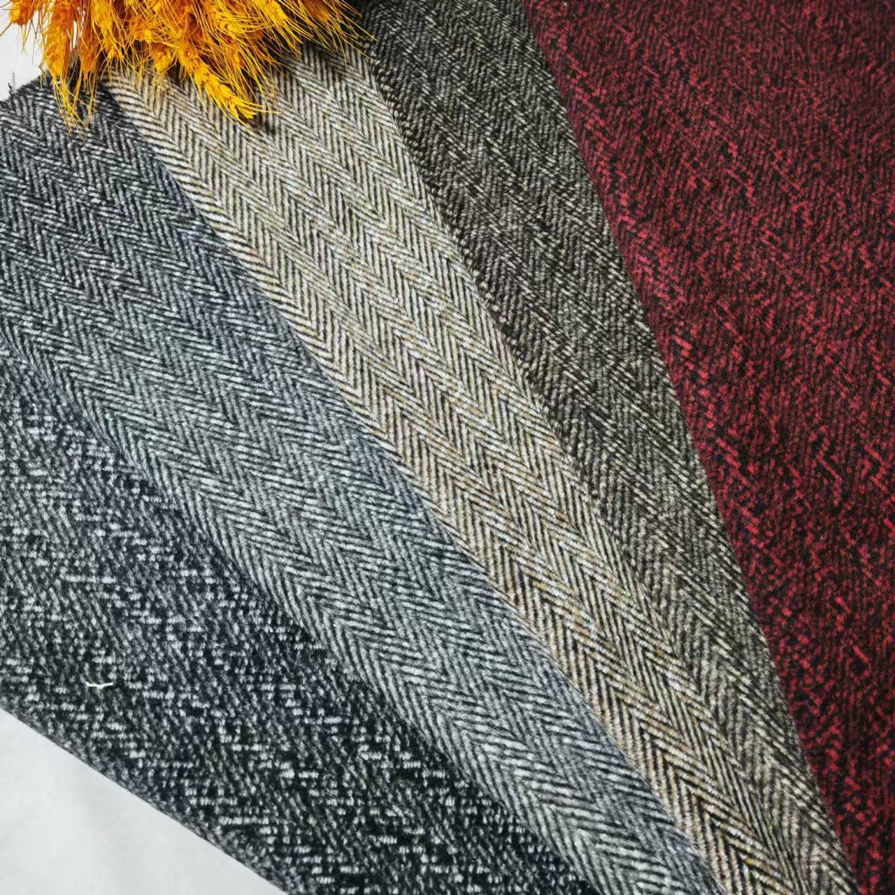 Picture of Shaoxing factory in stock autumn and winter fancy hair herringtop suit fashion shoes and hats bags woolen woolen cloth