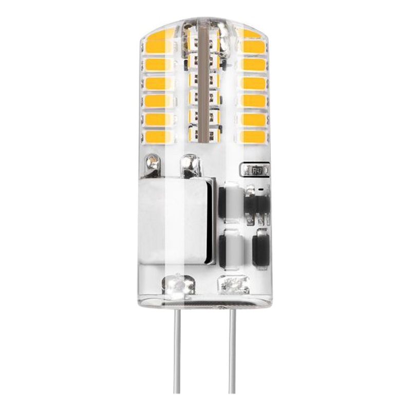 G4Led Silicone Lamp Corn Lamp 12Vacdc 3014 24D48D2W/3W G4Led Bulb G4 Crystal Lamp
