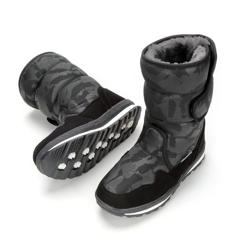 Picture of Nine-color snowflake SiTAQi winter travel parent-child snow boots in the tube children's cotton shoes wholesale and retail