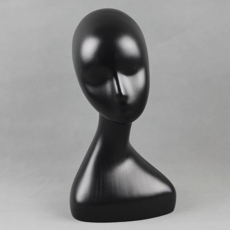 Picture of Plastic female model head dummy head female head model display silk scarf head model abstract head wig hat scarf display stand