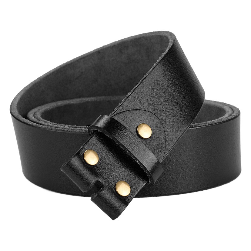 Washed belt layer cowhide belt men's genuine leather non-head pin buckle belt unbuttoned layer pure cowhide 3.8cm