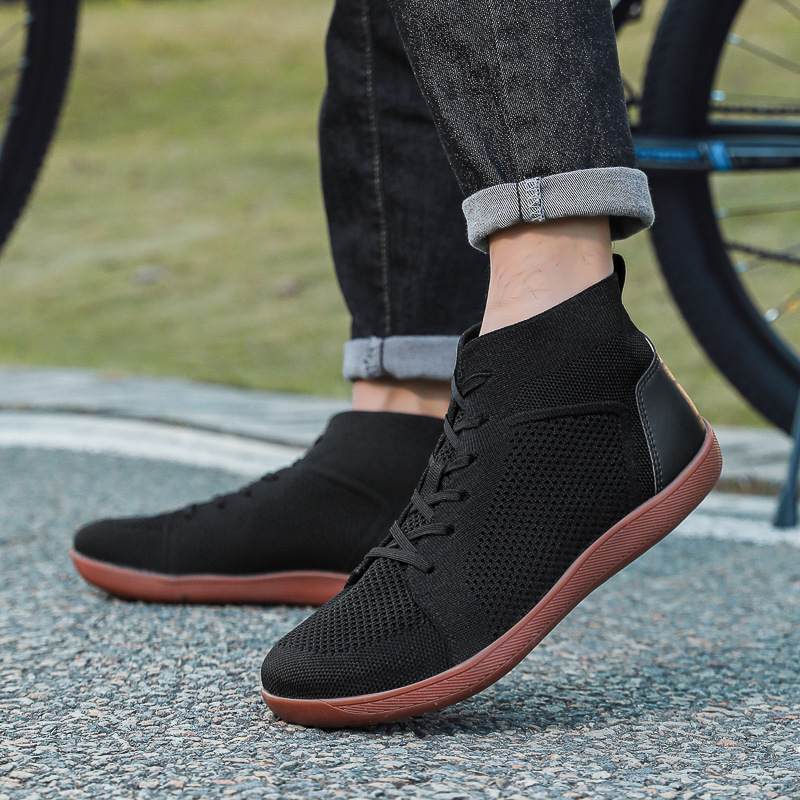 New Couple Outdoor Mesh Shoes plus size Trendy Shoes Casual Fashion Men's Shoes Riding Climbing Lace-Up Shoes Women's Hiking Shoes