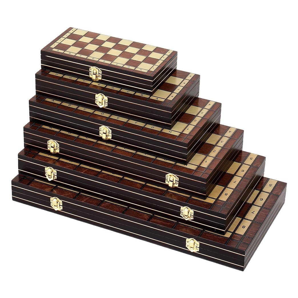 Magnetic magnetic chess board game wooden large professional chess table game toy manufacturers cross-border send double back