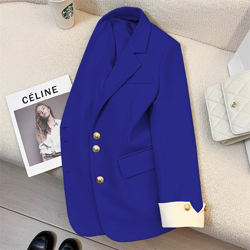 Picture of White Suit Jacket for Women 2025 Spring New Style Casual Elegant Lady High-End Street Style Popular Suit This Year