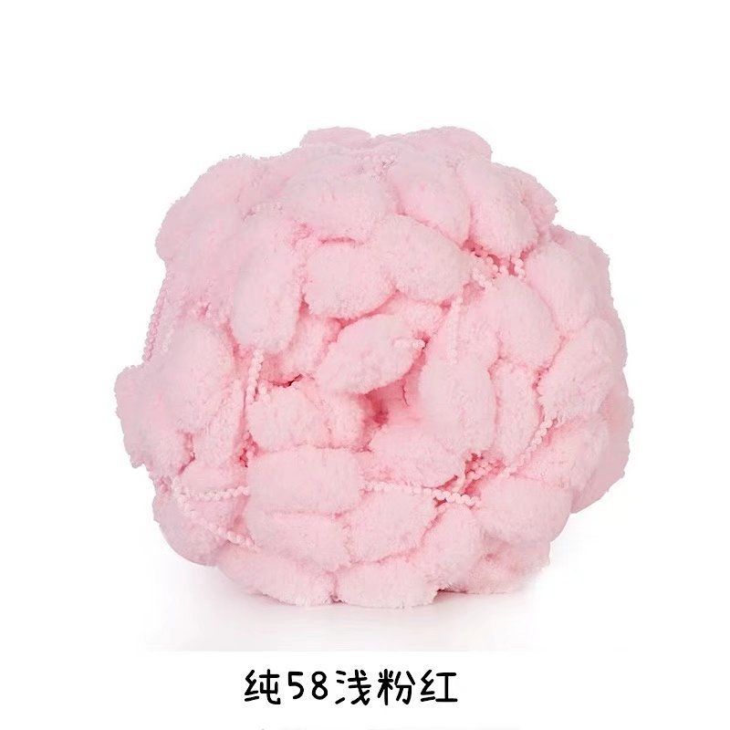 Picture of Ball ball ball ball pearl line Sangzi line 130g handmade DIY sofa cushion floor mat thick ball ball line wholesale