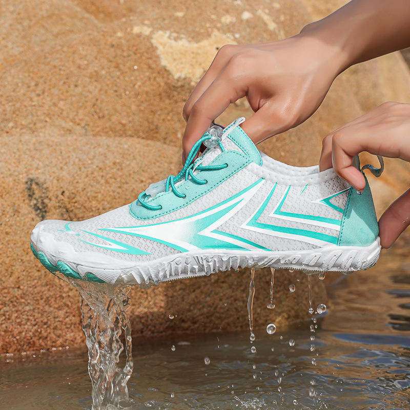 Cross-Border Outdoor Beach Shoes for Women, Non-Slip, Quick-Drying Swimming Shoes, Men's Non-Slip Five-Finger Shoes, Indoor Fitness Shoes for Running