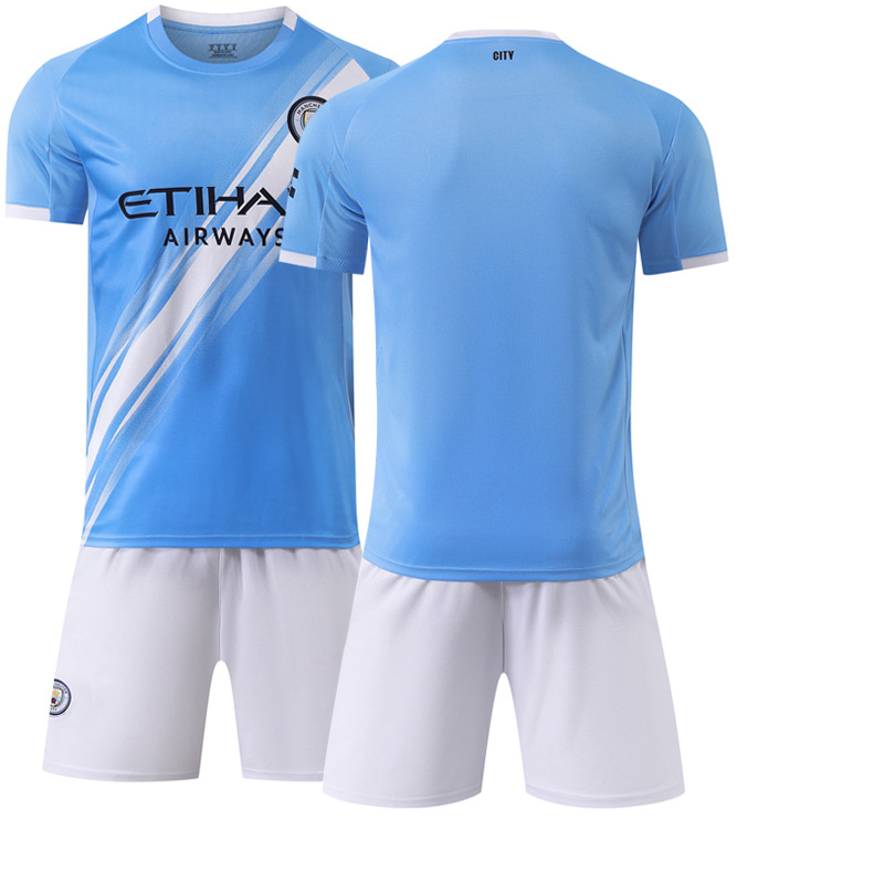 Picture of 2025-26 New Sports suit 17 De Braunes Club Football Clothes No.9 Harland Manchester City Home