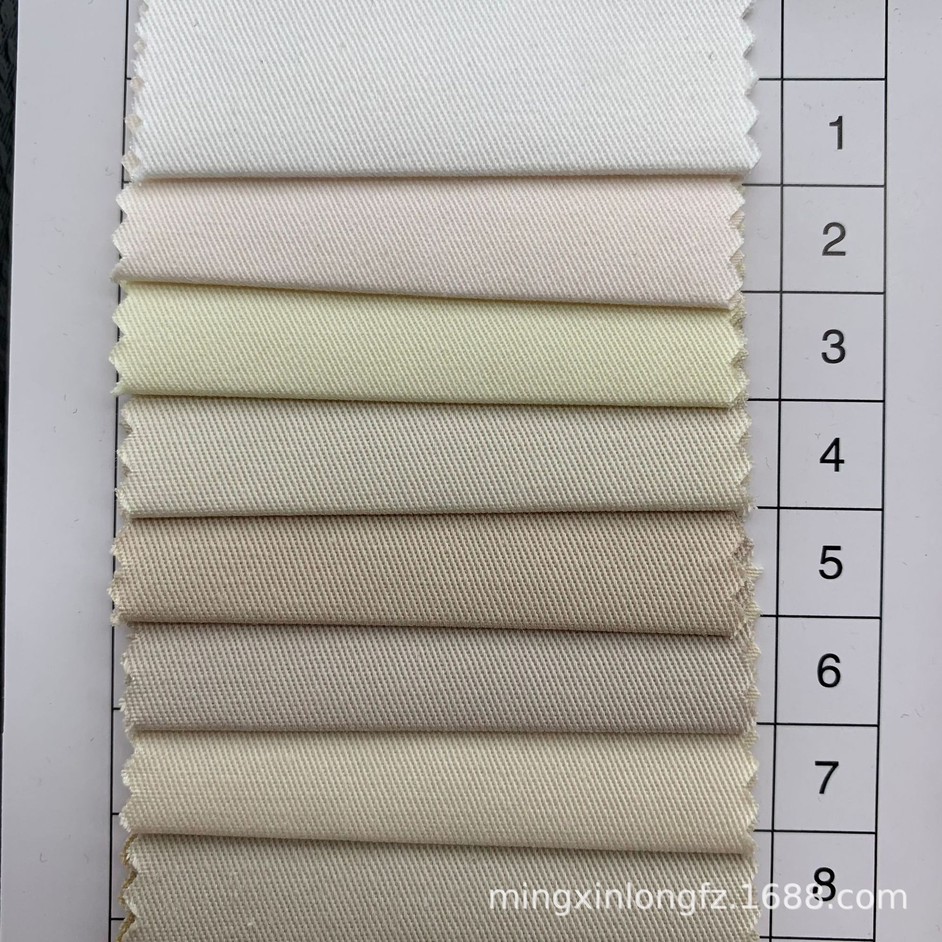 Picture of Cotton high density 1/3 oblique washing fabric cotton coat jacket pants jacket hat bag fabric spot wholesale
