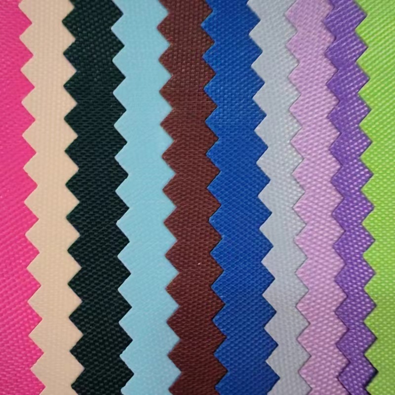Picture of Factory in stock Waterproof 420D Nylon Fabric 420D Encrypted Nylon Cloth 420DPVC Nylon Fabric for Bags