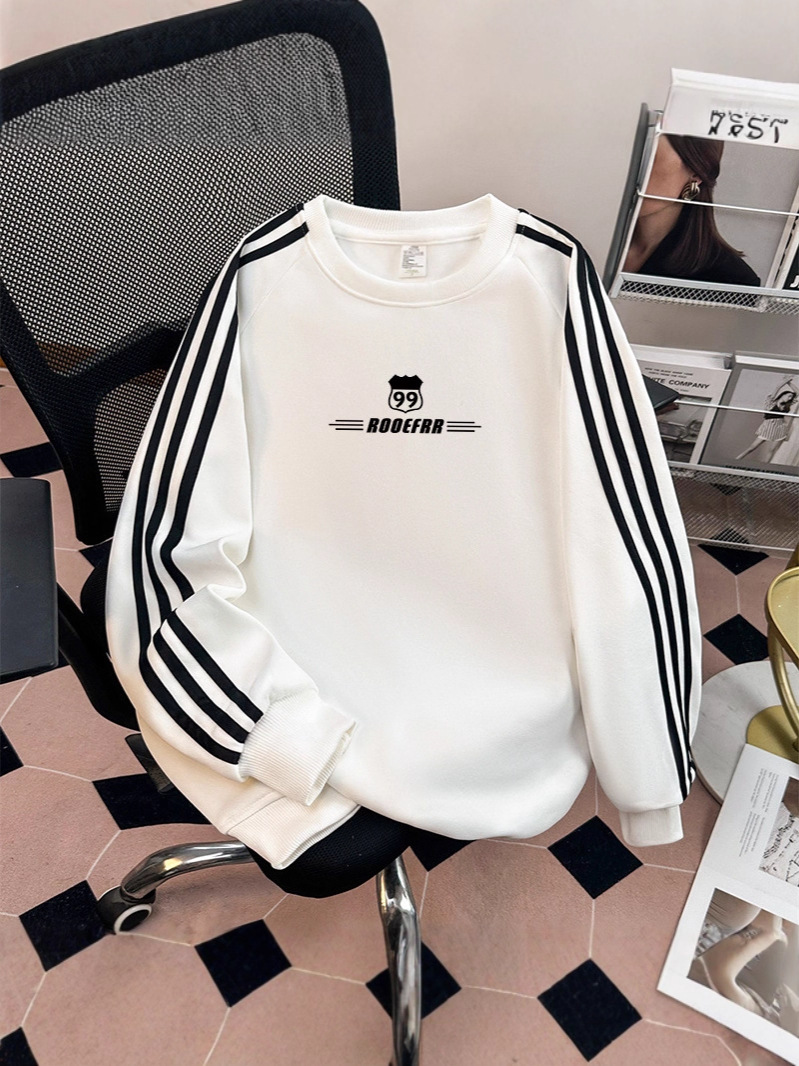 Picture of Women's Sweatshirt Ins Winter New Casual Round Neck Sweatshirt Couple Jacket Korean-style All-match Jacket