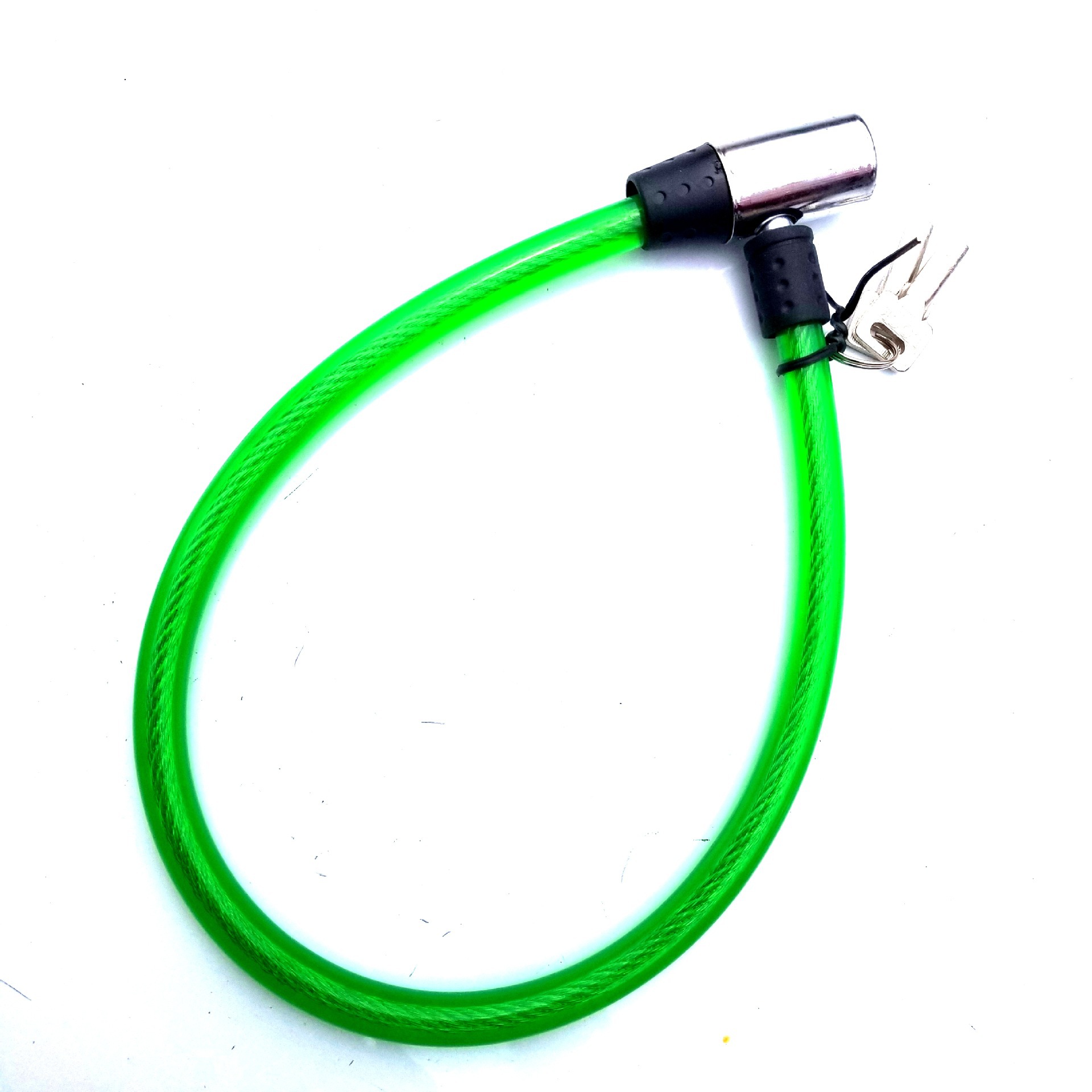 Picture of Wholesale ring key lock bicycle anti-theft lock bicycle cable lock hardware tools anti-theft lock