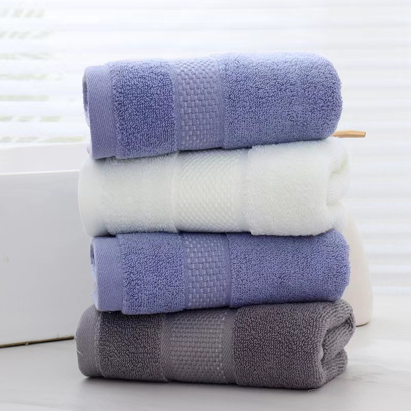 Picture of Gaoyang factory cotton European flower towel soft absorbent large face towel supermarket gift wholesale face towel household towel