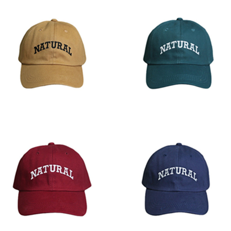 Hat New Arrival 2021 Soft Top Cap Peacock Blue Baseball Cap for Men and Women Japanese Style Korean Style All-Match Hip-Hop Cap Spring and Summer