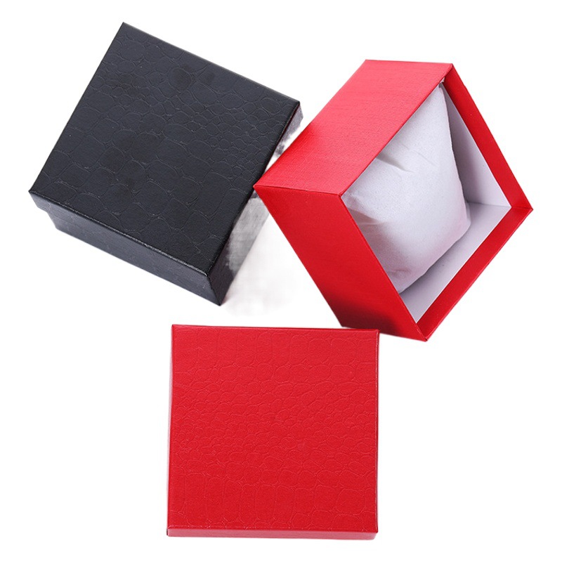 Manufacturer in stock lid paper watch box simple bracelet box gift storage display box watch box