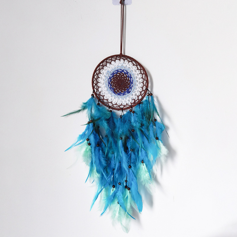 Picture of Devil's Eye dream catcher holiday gift home decoration wall hanging bedroom bedside wall decoration pendant dream catcher
