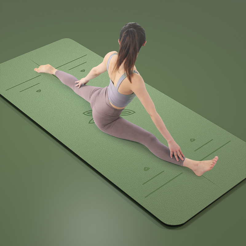 Picture of Custom wholesale PU yoga mat 185*68*0.5cm home mat non-slip natural rubber local tyrants mat manufacturers