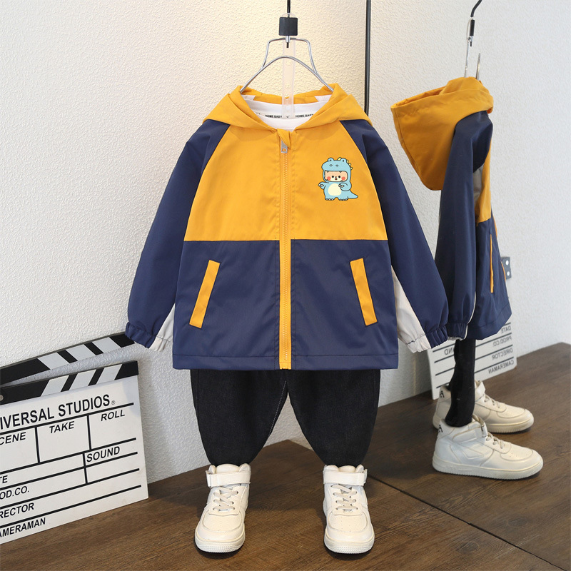 Picture of Boys' Spring Coat 2025 New Arrival Little Boy's Spring and Autumn Casual Jacket Children's Trendy Jacket