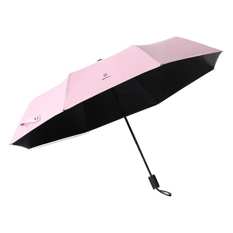 Picture of A large number of wholesale automatic umbrella women's folding dual-purpose umbrella sunscreen UV protection sun umbrella printable advertising