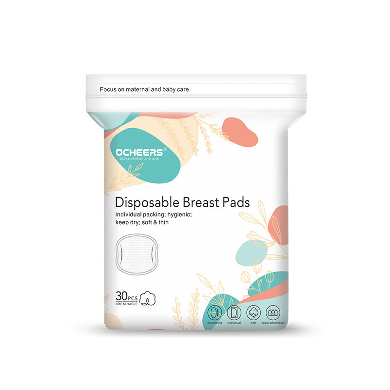 Picture of British/Anti-Overflow Breast Pads/Ultra-Thin Breast Pads Disposable Breathable Breast Pads Postpartum Breast Overflow Pads Breast Pads Lactation Period