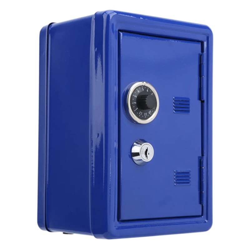 Shake sound explosion rectangular mini metal safe creative savings tank key safe decoration manufacturers spot