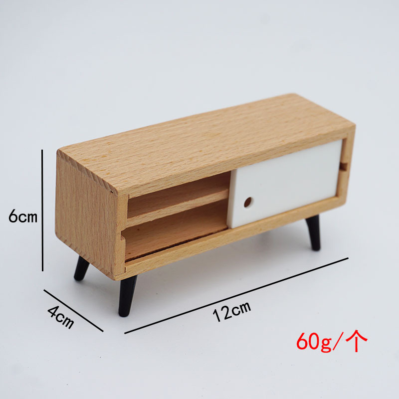 Picture of Mini Simulation TV LCD Display Living Room Bedroom Home Appliances Doll Doll Doll House Accessories Scene Model