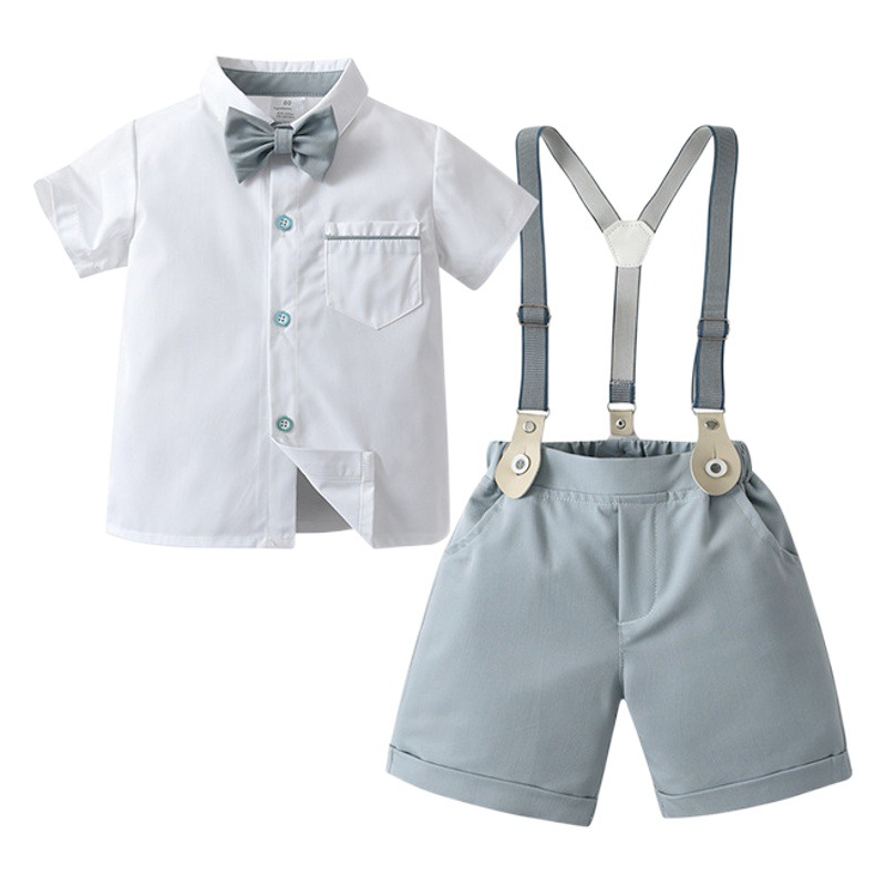 New children's clothing a generation of two-piece children's suit baby summer British gentleman boy summer