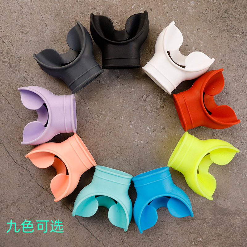 Picture of Silicone Surf Mouth Secondary Head Regulator Mouth Snorkeling Breathing Tube Silicone Mouth Snorkeling Universal Mouth