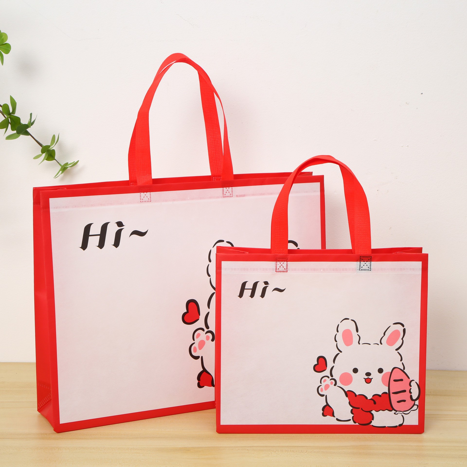 Picture of Non-Woven Handbags, Clothing Store Bags, Custom-Made Boys' and Girls' Clothing Shopping Bags, Coat Gift Bags, Custom-Made