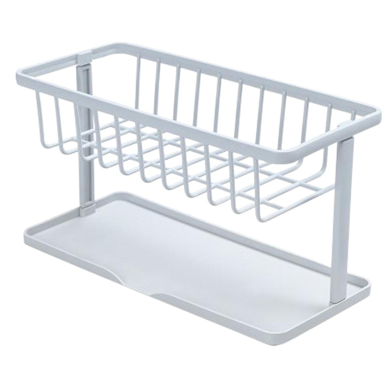 Japanese-style Kitchen Multi-functional Sponge Drain Rack Storage Rack Sink Countertop Soap Cleaning Ball Wipe Rack