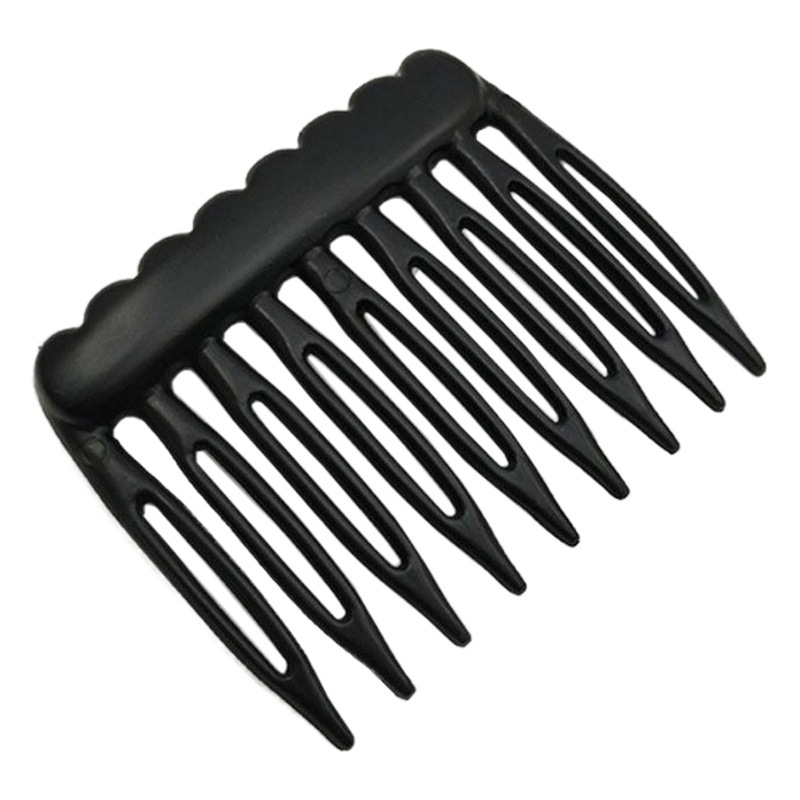 9 tooth plastic hair comb 5*4cm children's handmade DIY material environmental protection bridal veil topper hat comb accessories