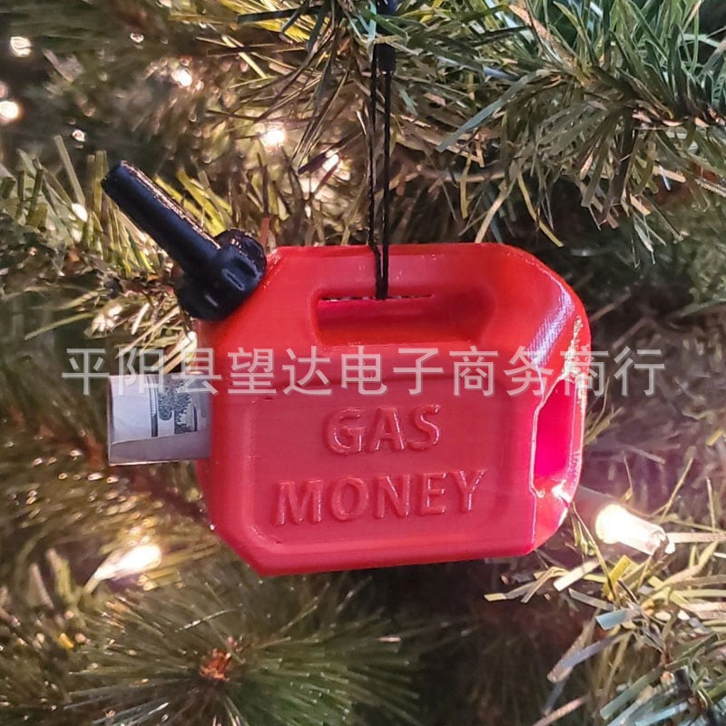 Gas Can Money Christmas Tree Decoration Christmas Tree Ornament