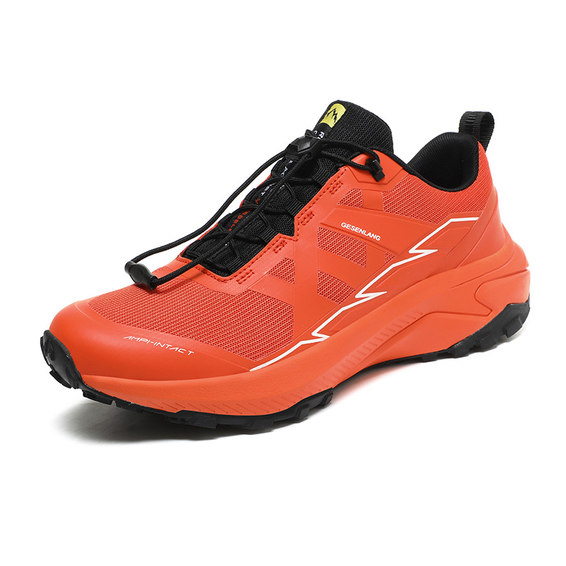 Cross-border Outdoor Hiking Shoes Cross-country Running Shoes Outdoor Travel Hiking Shoes Men's Breathable Non-slip Labor Protection Shoes