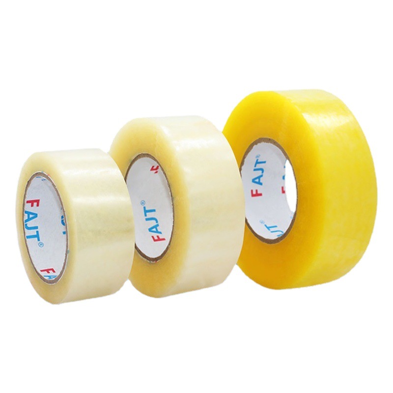 Packaging Tape Wholesale in Stock Sealing Tape Transparent Tape E-Commerce Warning Express Packaging Sealing Tape