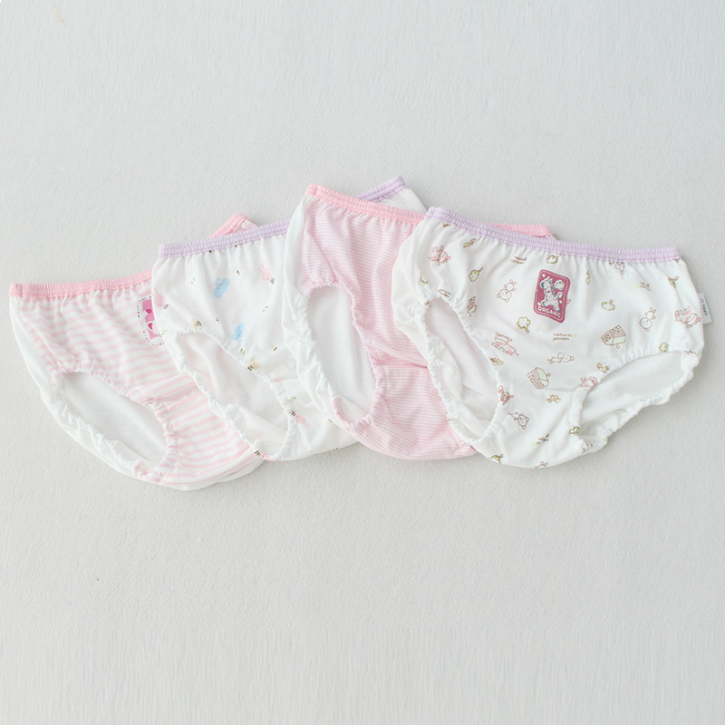 Picture of Boys and girls Japanese cotton underwear baby bread pants children's underwear Four Seasons sweat cloth manufacturers wholesale 4 Pack