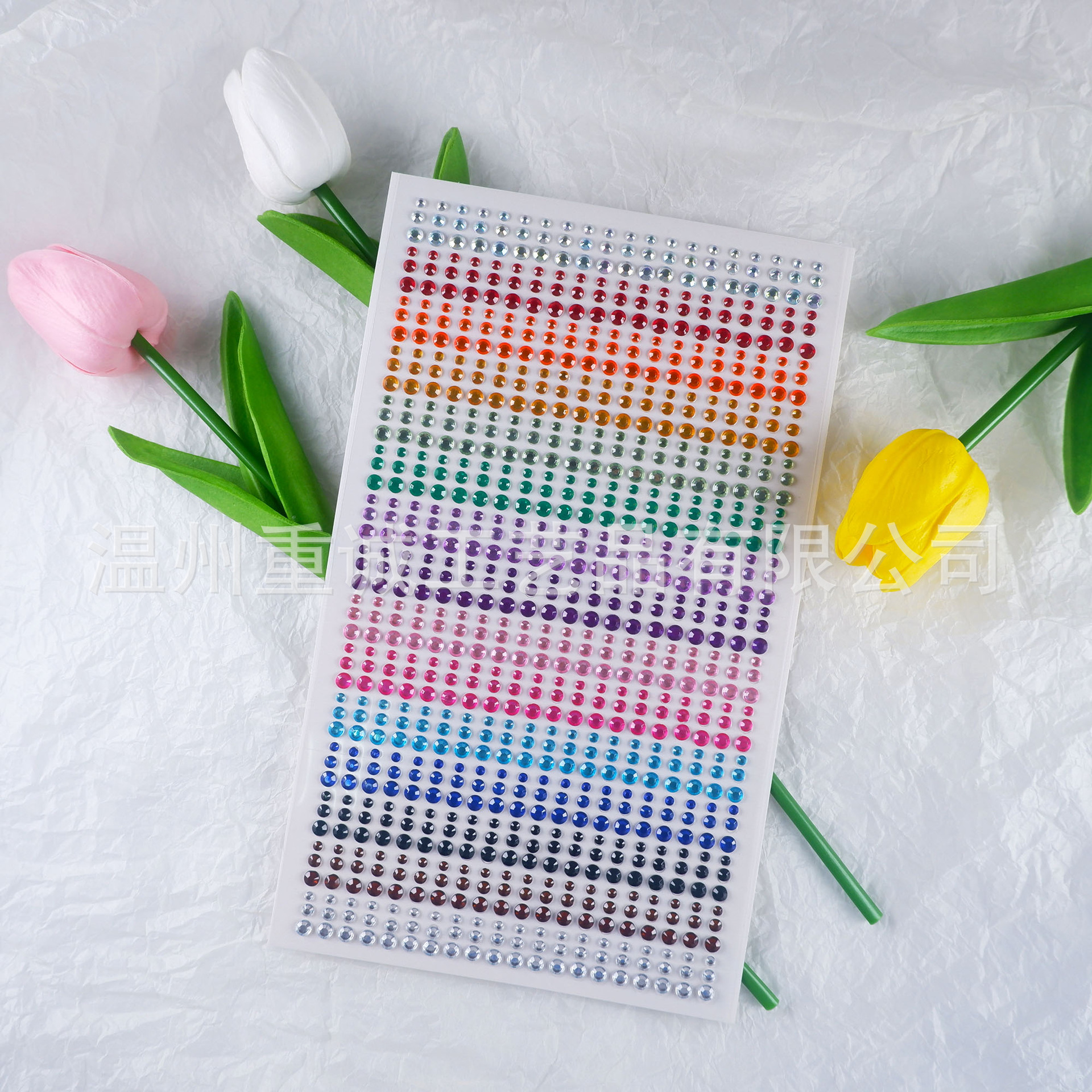 New DIY face rhinestone manufacturers wholesale Crystal DIY children's decorative drill stickers stage eye makeup drill