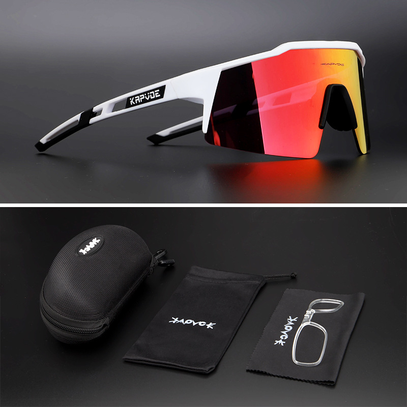 Picture of Kapvoe Cycling Glasses Four-Lens Set Bicycle Windproof Goggles Road Bike