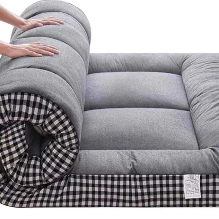 Picture of Simple solid color brushed mattress student dormitory single mat household tatami bed mattress hotel thickened mattress
