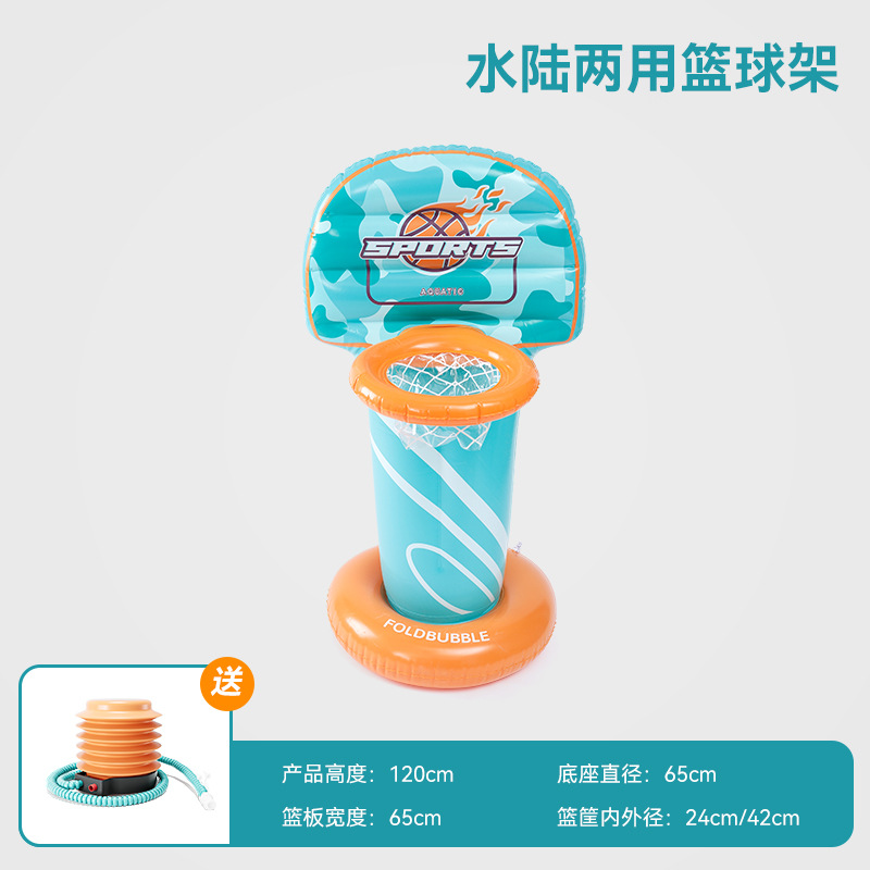 Picture of Inflatable Slide Can Be Used with Swimming Pool Anti-Rollover Children's Inflatable Toy Indoor and Outdoor Amusement Park