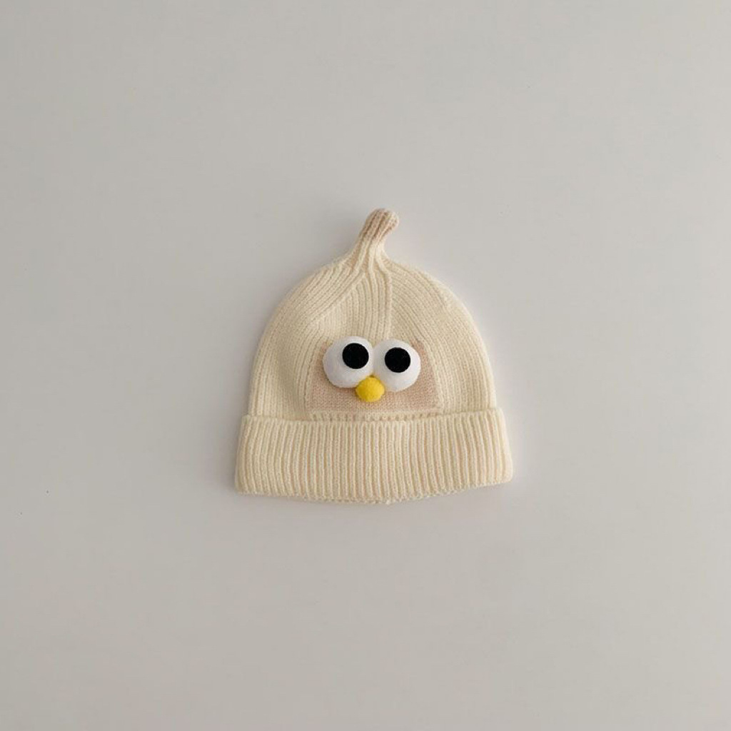 Picture of Children's hat autumn and winter girls' pullover hat Korean-style knitted hat colorful wool hat baby boys' warm earmuffs hat tide