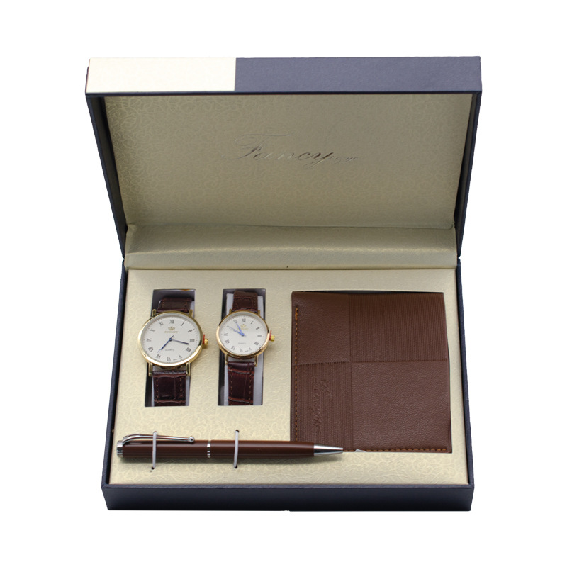 Picture of Cross-border Gift Valentine's Day Gift Set Wallet Keychain Pen Creative Practical Men's Accompanying Gift Business suit