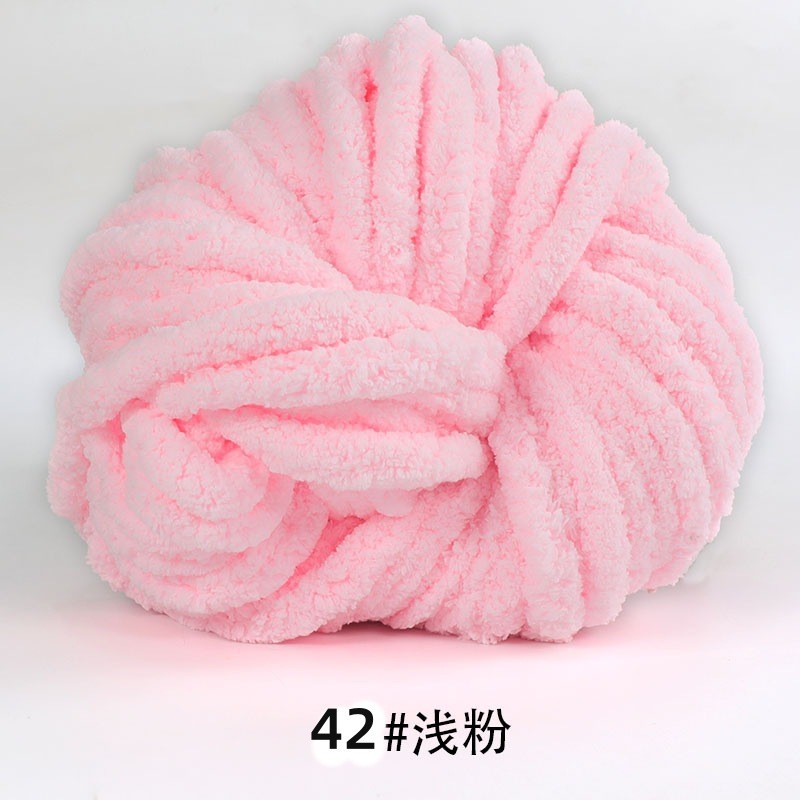 Picture of Extra Thick Ice Stick Cat Tail Thread Wholesale Sausage Wool Handmade DIY Cushion Blanket Cat Nest Big Tree Sweater Decoration