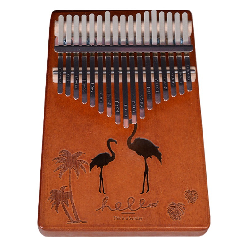 Thumb Piano 17-Tone Kalimba Portable Kalimba 21-Tone Finger Piano DIY Gift Musical Instrument That Can Be Played