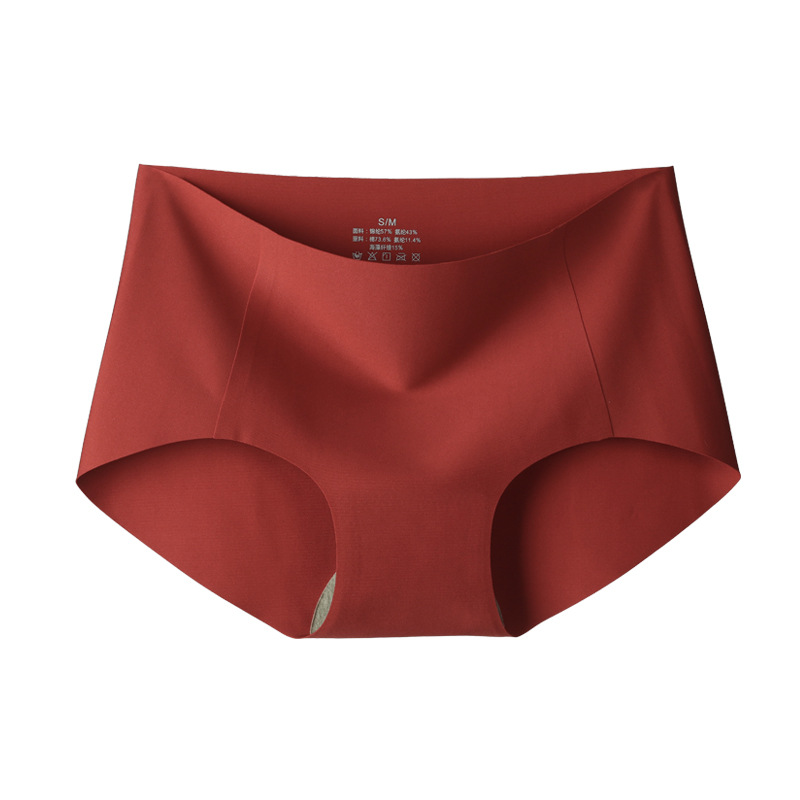 Picture of [32 Colors] 7A Antibacterial Japanese Ice Silk Mid-waist Traceless Panties Women's Thin Women's Modal Girls' Panties