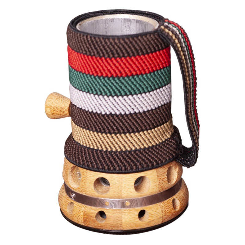 Bamboo moxibustion box hand-held moxibustion tool stone needle scraping tank warm yang tank portable moxibustion body general manufacturers wholesale