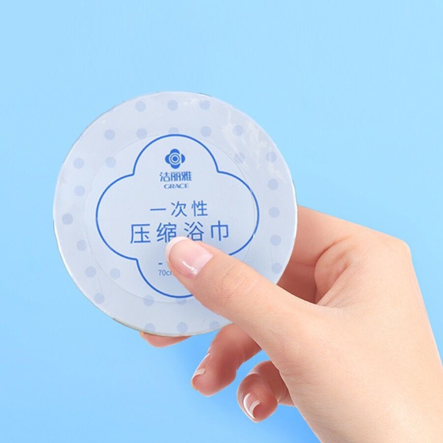 Picture of Jieliya disposable compressed bath towel portable business trip cleansing bath towel jieliya mrj306