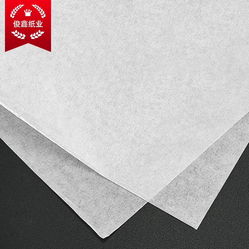 Picture of Oil wax paper 21g semi-transparent wax paper pear paper copy paper clothing wrapping paper LOGO printing can be cut wholesale