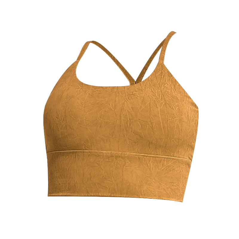Picture of European and American Sports Underwear Women's Running Yoga Vest Without Steel Rings Gathering Shock-absorbing Fitness Suit Beautiful Back Shock-proof Bra